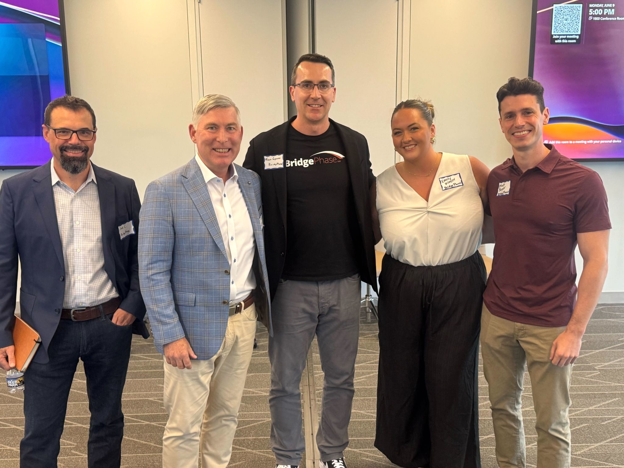 Participating at a panel on bringing A.I. Solutions to Government